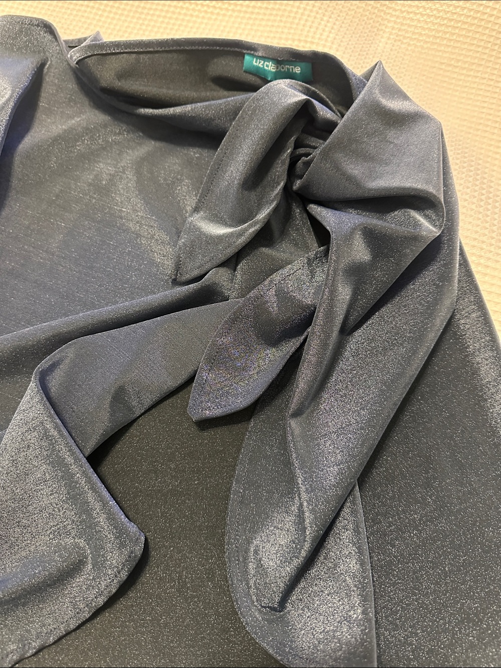 Liz Claiborne SARONG Shimmery dark Slate Blue